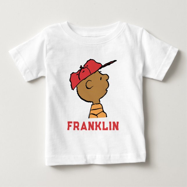 Camiseta De Bebé Cacahuetes | Gorra de béisbol de Franklin (Anverso)