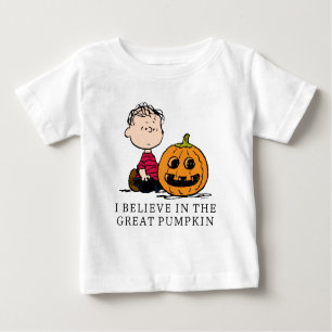 Camiseta De Bebé Cacahuetes   Linus & Jack O' Lantern