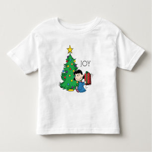 Camiseta De Bebé Cacahuetes Lucy Christmas Tree