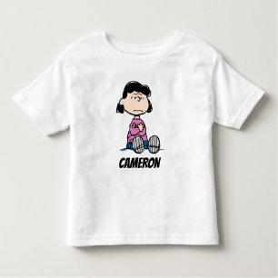 Camiseta De Bebé Cacahuetes   Lucy Con Brazos Cruzados