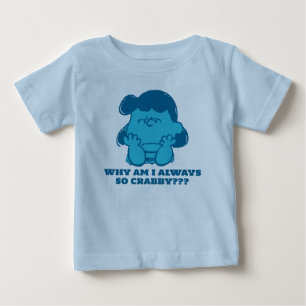 Camiseta De Bebé Cacahuetes   Lucy ¿Quién dice que soy cangrejo?
