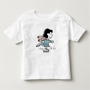 Camiseta De Bebé Cacahuetes   Lucy Sobre Hielo