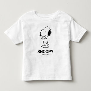 Camiseta De Bebé Cacahuetes   Ondas de Snoopy