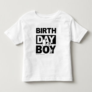 Camiseta De Bebé Cacahuetes Personalizados   Snoopy Cumpleañero