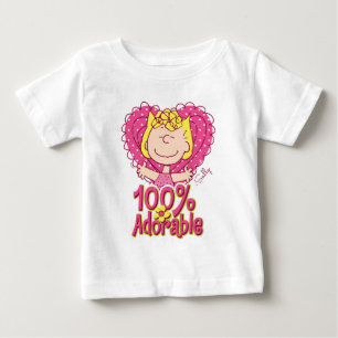 Camiseta De Bebé Cacahuetes Sally 100% Adorable