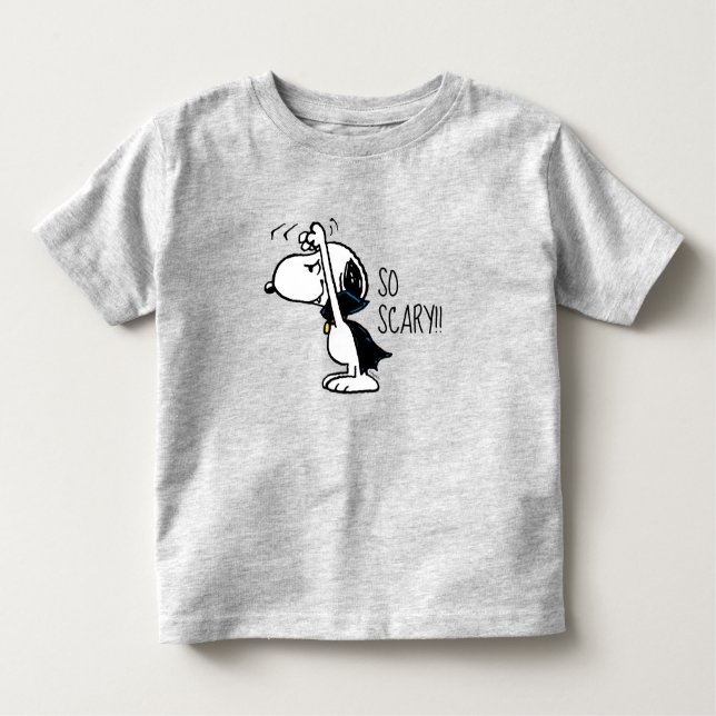 Camiseta De Bebé Cacahuetes | Scary Vampire Snoopy (Anverso)