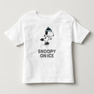 Camiseta De Bebé Cacahuetes Snoopia En El Hielo