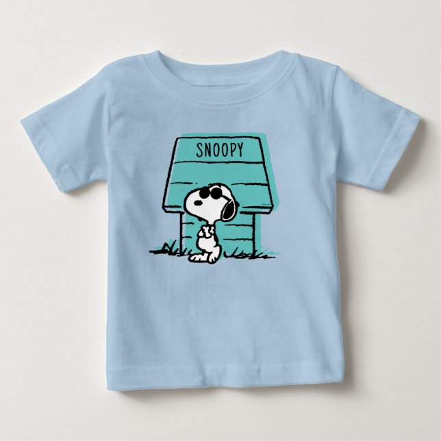 Camiseta De Bebé Cacahuetes | Snoopy Be Real (Anverso)