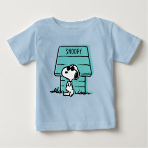 Camiseta De Bebé Cacahuetes   Snoopy Be Real