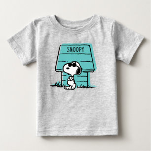 Camiseta De Bebé Cacahuetes   Snoopy Be Real