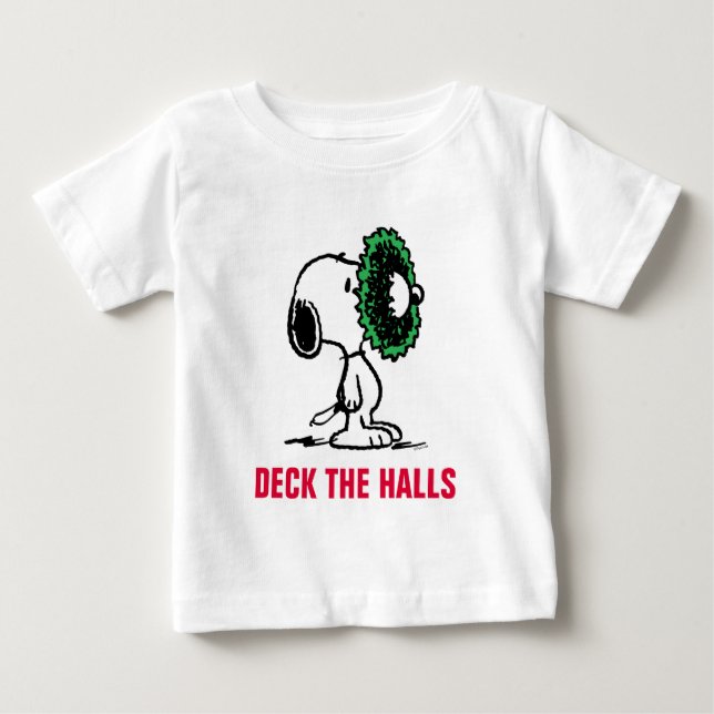 Camiseta De Bebé Cacahuetes | Snoopy for Holidays (Anverso)