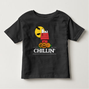Camiseta De Bebé Cacahuetes Snoopy Halloween Doghouse