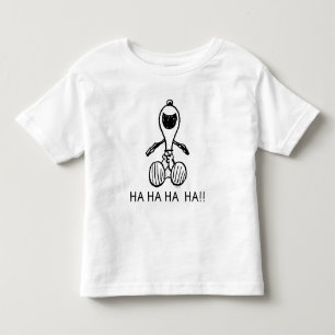 Camiseta De Bebé Cacahuetes Snoopy Laughs