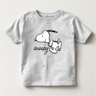 Camiseta De Bebé Cacahuetes   Snoopy Run