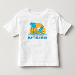 Camiseta De Bebé Cacahuetes   Snoopy & Woodstock Disfruta del viaje