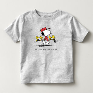 Camiseta De Bebé Cacahuetes   Snoopy, Woodstock & Friends Golf
