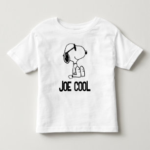Camiseta De Bebé Cacahuetes   Sonrisa de gafas de sol Snoopy