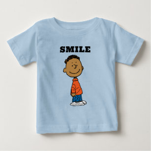 Camiseta De Bebé Cacahuetes   Sonrisa Franklin