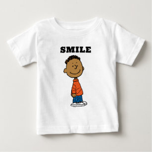 Camiseta De Bebé Cacahuetes   Sonrisa Franklin