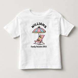 Camiseta De Bebé Cacahuetes   Vacaciones familiares de Woodstock Be