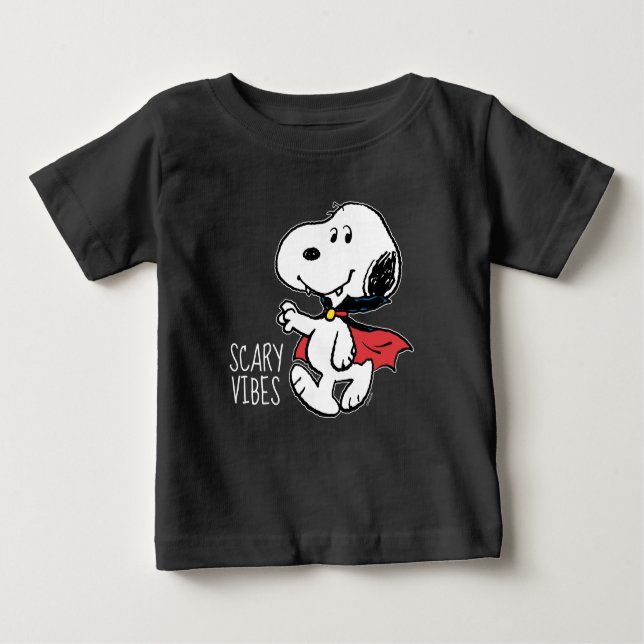 Camiseta De Bebé Cacahuetes | Vampiro sonriente sonriente (Anverso)