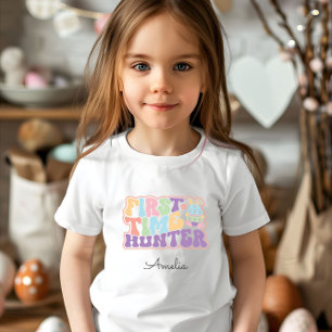 Camiseta De Bebé Cacería de huevos de Semana Santa por primera vez