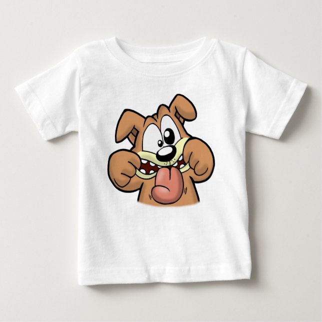 Camiseta De Bebé Cachorro (Anverso)