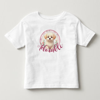Camiseta De Bebé Cachorro adorable