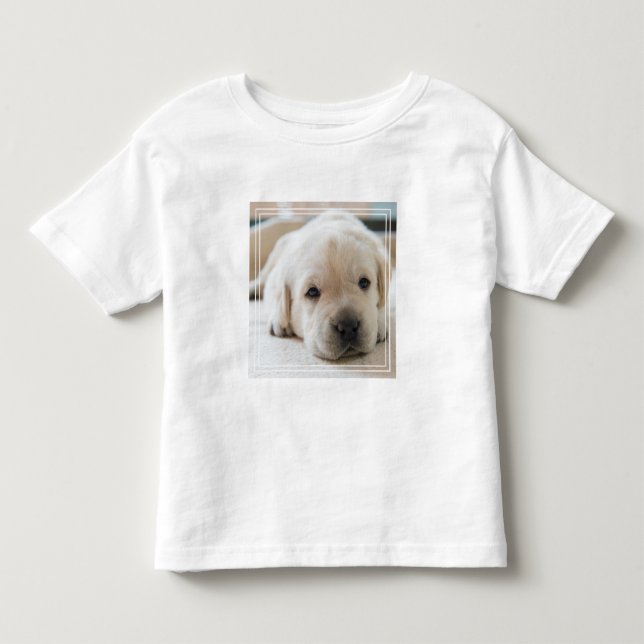 Camiseta De Bebé Cachorro dorado dorado (Anverso)