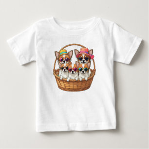 Camiseta De Bebé Cachorros divertidos de Chihuahua