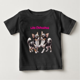 Camiseta De Bebé Cachorros divertidos de Chihuahua