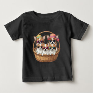 Camiseta De Bebé Cachorros divertidos de Chihuahua