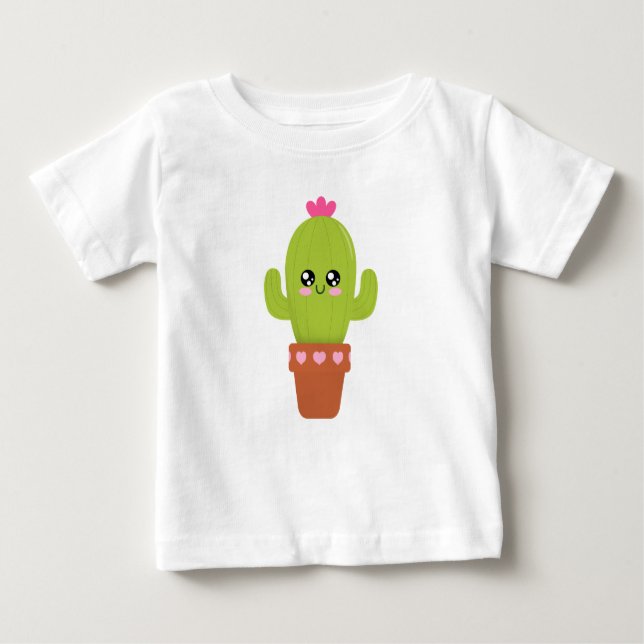 Camiseta De Bebé Cactus (Anverso)