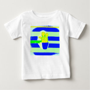 Camiseta De Bebé Cactus de color