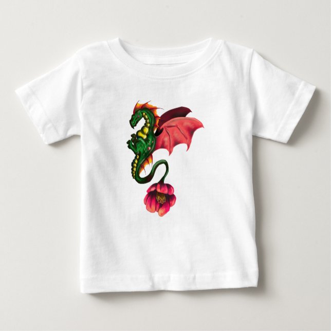Camiseta De Bebé Cactus Dragon (Anverso)