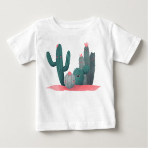 Camiseta De Bebé cactus lindo