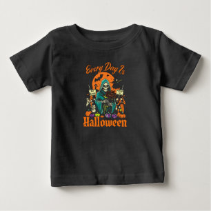 Camiseta De Bebé Cada día es Halloween