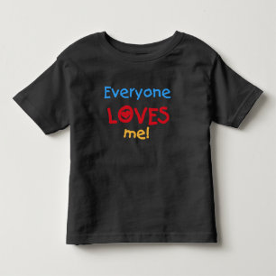Camiseta De Bebé Cada uno me ama