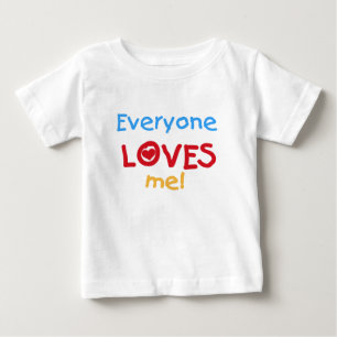Camiseta De Bebé Cada uno me ama