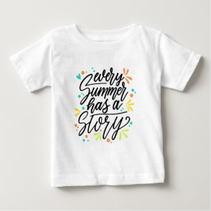 Camiseta De Bebé Cada Verano Tiene Una Historia
