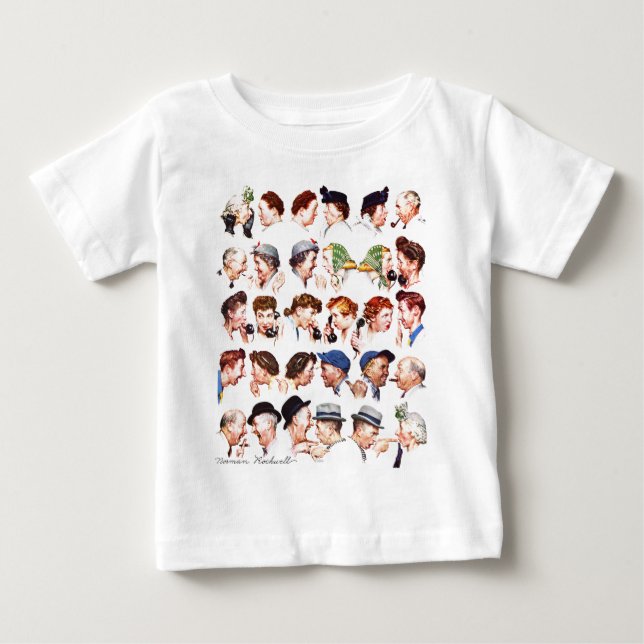 Camiseta De Bebé Cadena del chisme (Anverso)