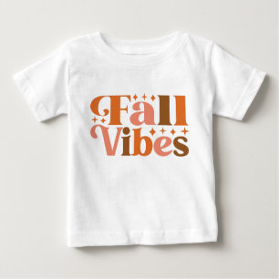 Camiseta De Bebé Cae de vibraciones