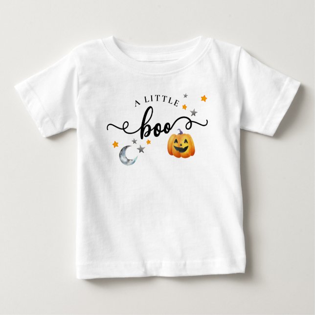 Camiseta De Bebé Cae la calabaza de Halloween (Anverso)