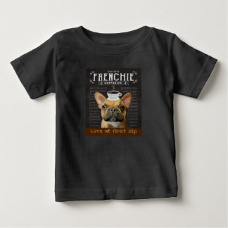 Camiseta De Bebé Café Bulldog francés
