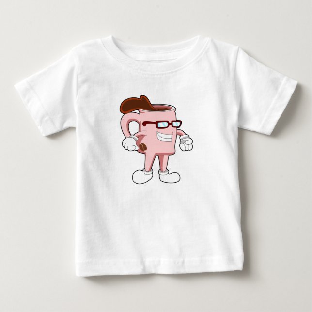Camiseta De Bebé Café con café (Anverso)