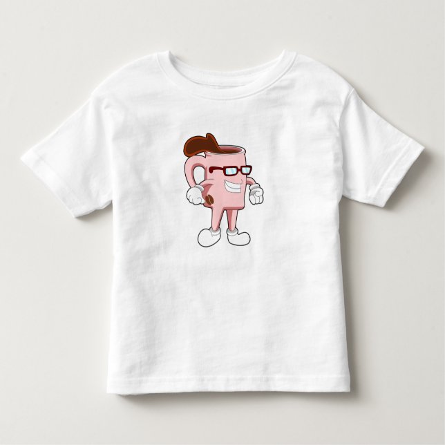 Camiseta De Bebé Café con café (Anverso)