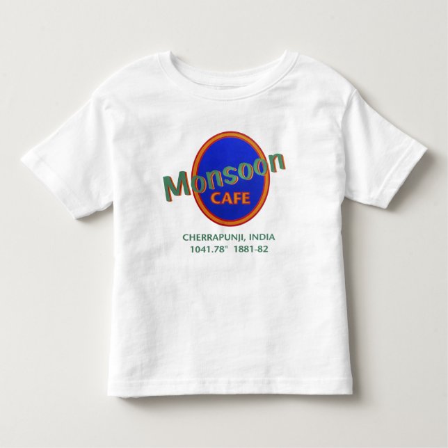 Camiseta De Bebé Café Monsoon (Anverso)