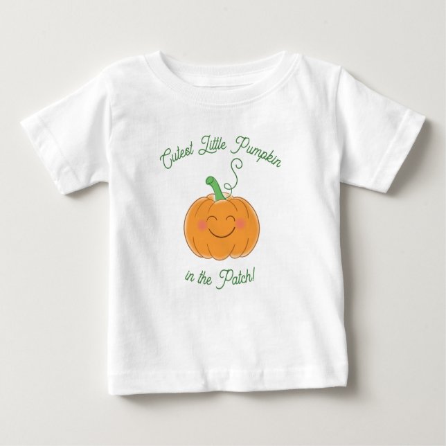Camiseta De Bebé Caída de calabaza Baby Shower Cum (Anverso)