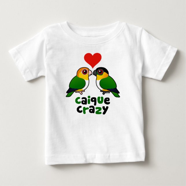 Camiseta De Bebé Caique Crazy (Anverso)