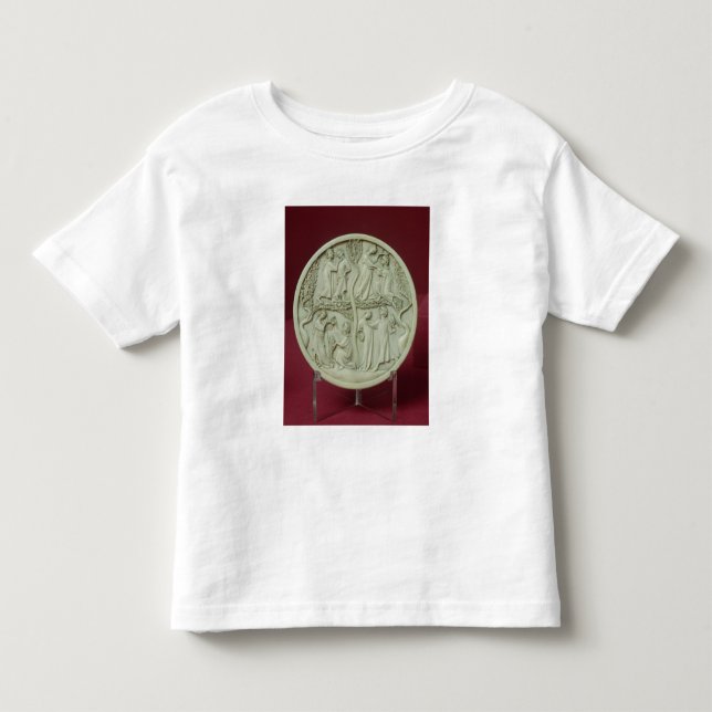 Camiseta De Bebé Caja del espejo que representa las escenas (Anverso)
